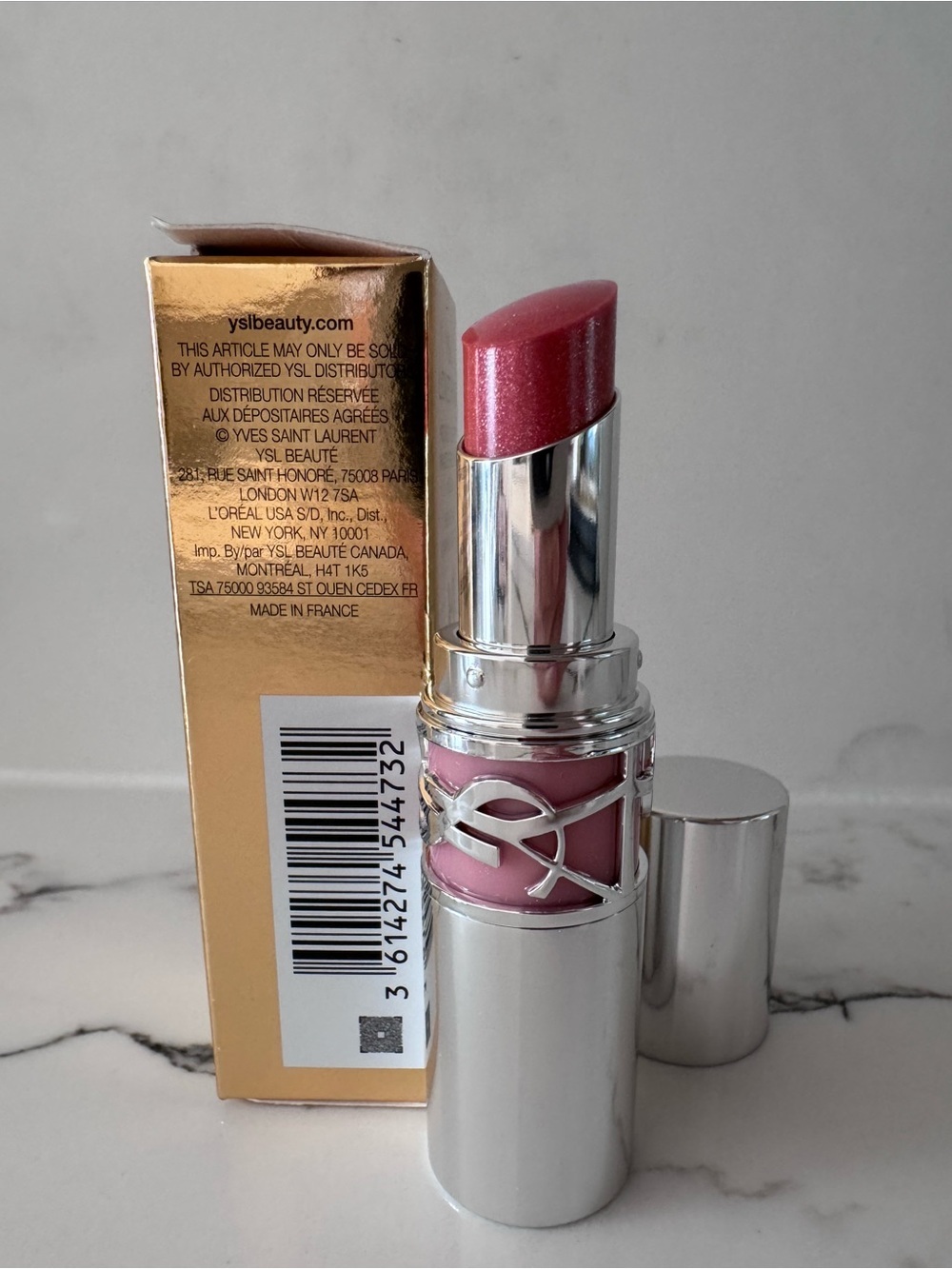 Yves Saint Laurent (YSL) Loveshine High-Shine Lipstick - #10 stardust love - Picture 2 of 2